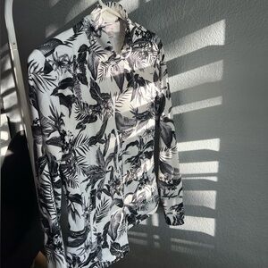 Tommy Bahama Tropical Print zip up